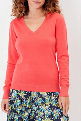 Pull Pull maille col v HAYA Rouge - LA FIANCEE DU MEKONG - Modalova