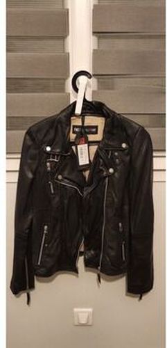 Blouson Blouson cuir style biker Noir - Freaky nation - Modalova