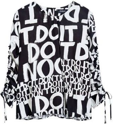 Blouses BLUS_DIONE 25SWBW04 Noir - Desigual - Modalova