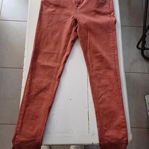 Jeans skinny Pantalon t 38 rouge Rouge - Cache Cache - Modalova
