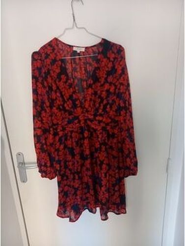 Robe courte Robe a fleurs Rouge - Y Coo - Modalova