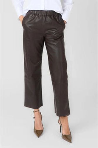 Pantalon SARAH PANT BROWN Marron - Serge pariente - Modalova