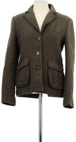 Veste Blazer en laine kaki Kaki - Claudie Pierlot - Modalova