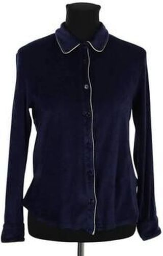 Chemise Filatures Chemise en coton bleue Bleu - Majestic - Modalova