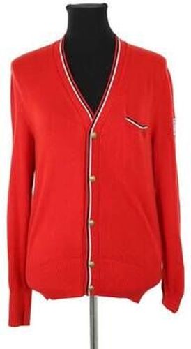 Gilet Cardigan en coton rouge Rouge - Moncler - Modalova