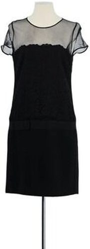 Robe courte Robe en laine noire Noir - Comptoir des cotonniers - Modalova