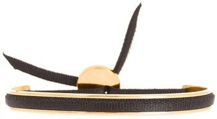 Bracelets Jonc ruban 3mm Marron glacé Jaune - Les Interchangeables - Modalova