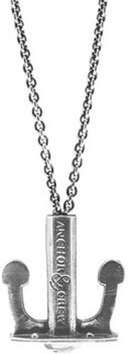 Pendentifs Signature Collier Pendentif Ancre Union Argenté Argenté - ANCHOR & CREW - Modalova