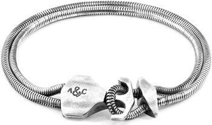Bracelets Bracelet Ancre Delta Chaîne Argent Argenté - ANCHOR & CREW - Modalova