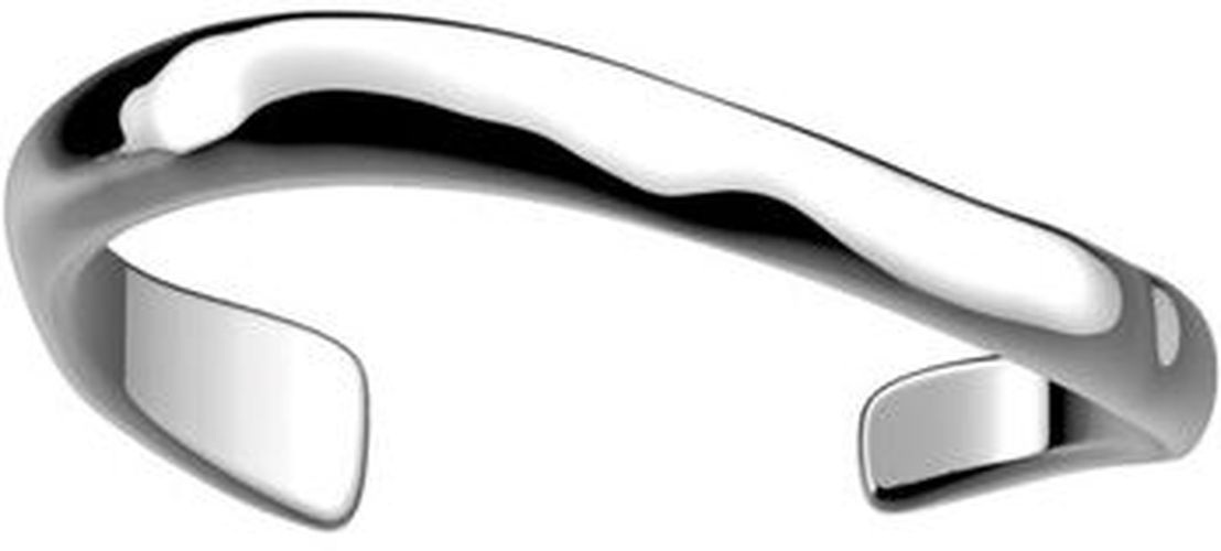 Bague Jonc Pure Organique argenté Blanc - Les Georgettes - Modalova