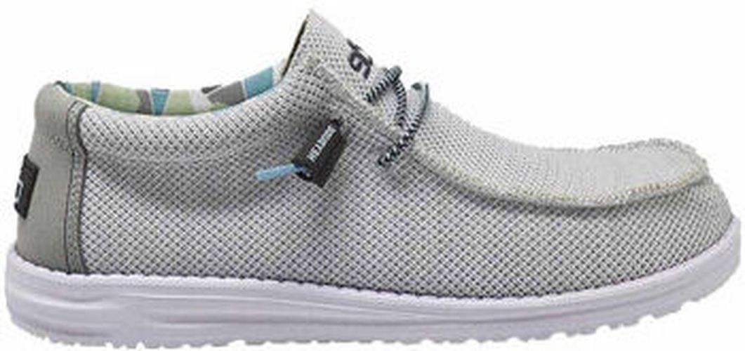 Ville basse WALLY SOX TRIPPLE NEEDLE Gris - HEYDUDE - Modalova