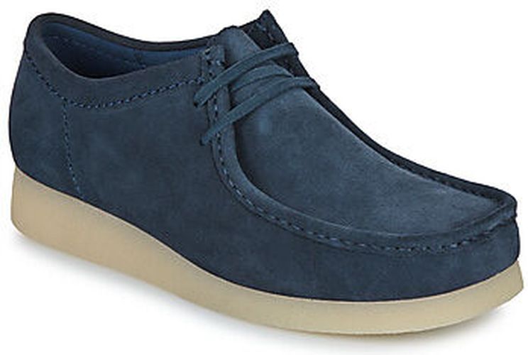 Derbies Clarks WALLABEE EVO Bleu - Clarks - Modalova