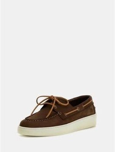 Chaussures bateau FMTROB LEA14-BROWN Marron - Guess - Modalova