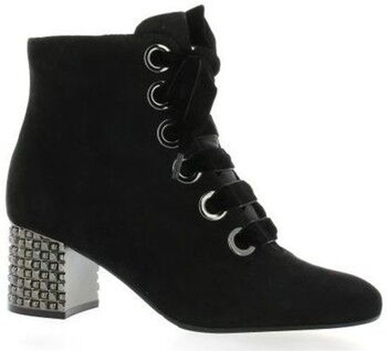 Boots Boots cuir velours Noir - Adele Dezotti - Modalova