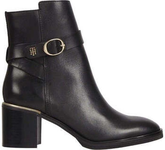 Bottines belt heeled boot Noir - Tommy hilfiger - Modalova