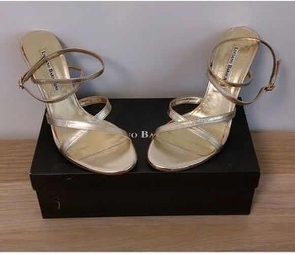 Sandales Talons été Doré - Luciano Barachini - Modalova