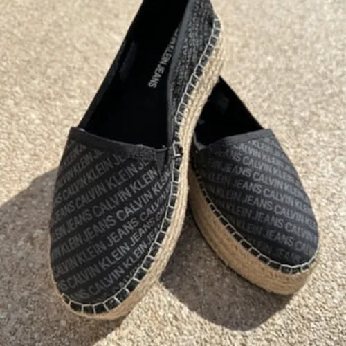 Espadrilles Jeans Espadrilles Noir - Calvin Klein - Modalova