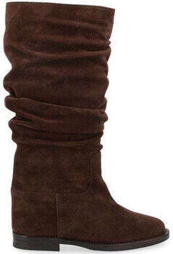 Bottes Roma 15 Botte à semelle compensée marron bouclé - Via - Modalova