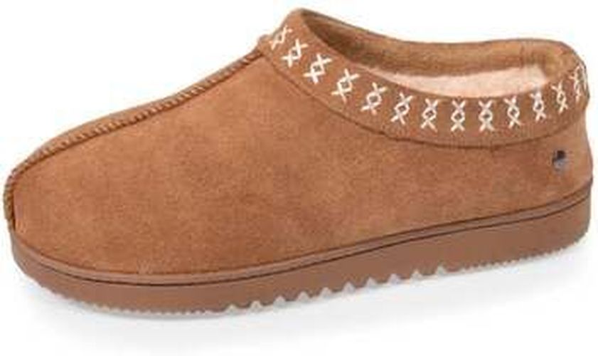 Chaussons Chaussons bottillons bas cuir Camel Marron - Isotoner - Modalova