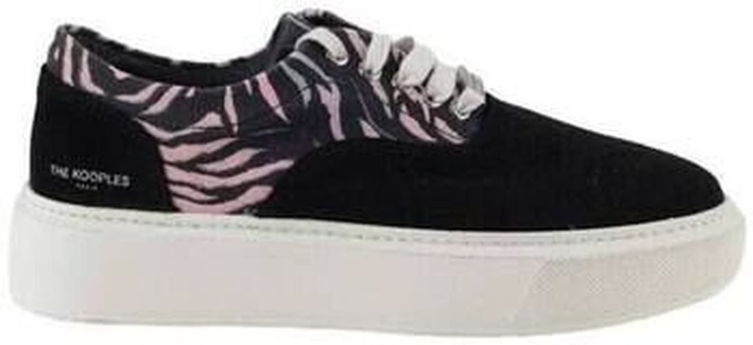 Baskets Baskets en daim Noir - The kooples - Modalova