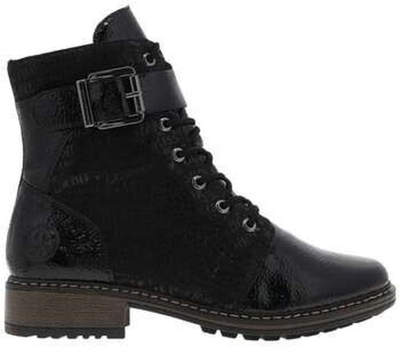Boots Boots cuir talon bloc zip Noir - Rieker - Modalova