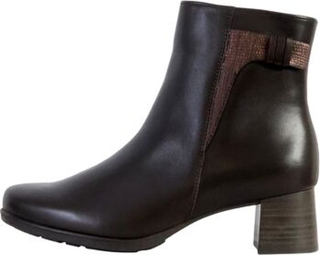 Boots Bottines Cuir Foulard Marron - Gabor - Modalova