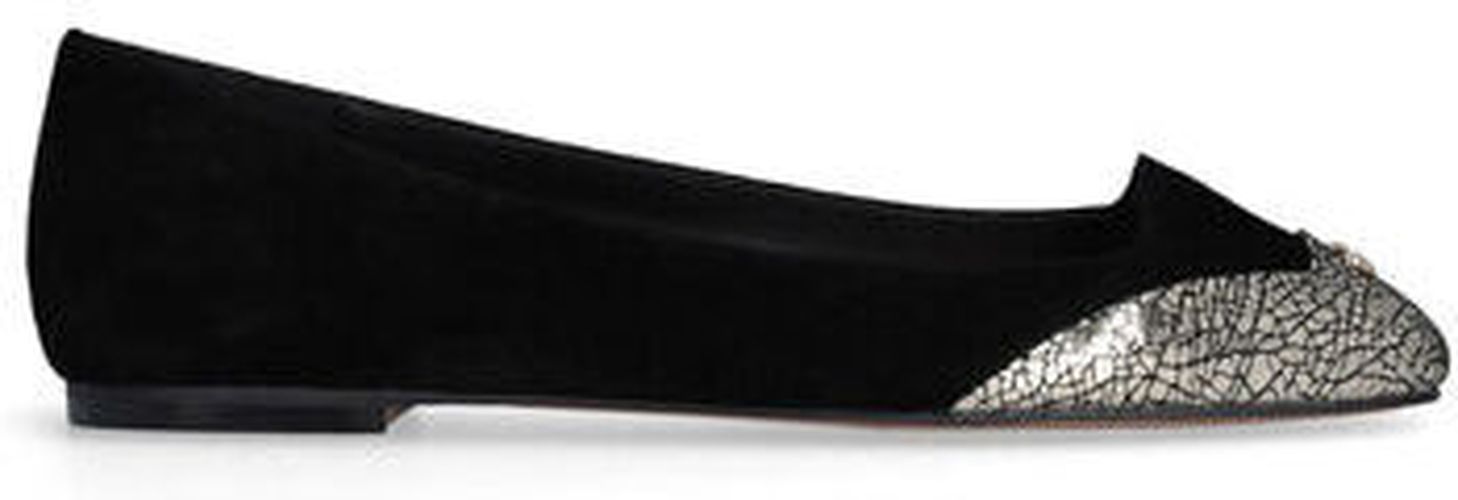 Ballerines Ballerines en daim effet craquelé Noir - Liu jo - Modalova