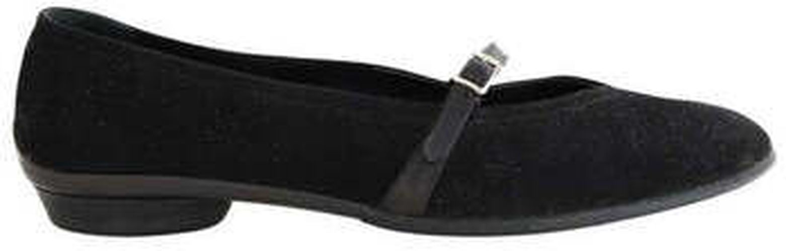 Ballerines Ballerines en daim noires Noir - Salvatore Ferragamo - Modalova