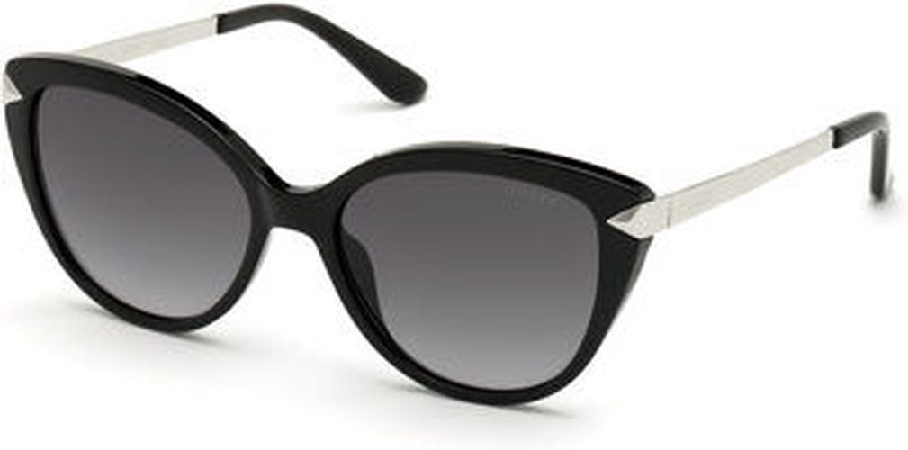 Lunettes de soleil GU7658 Lunettes de soleil, Noir/Fumée, 56 mm Noir - Guess - Modalova