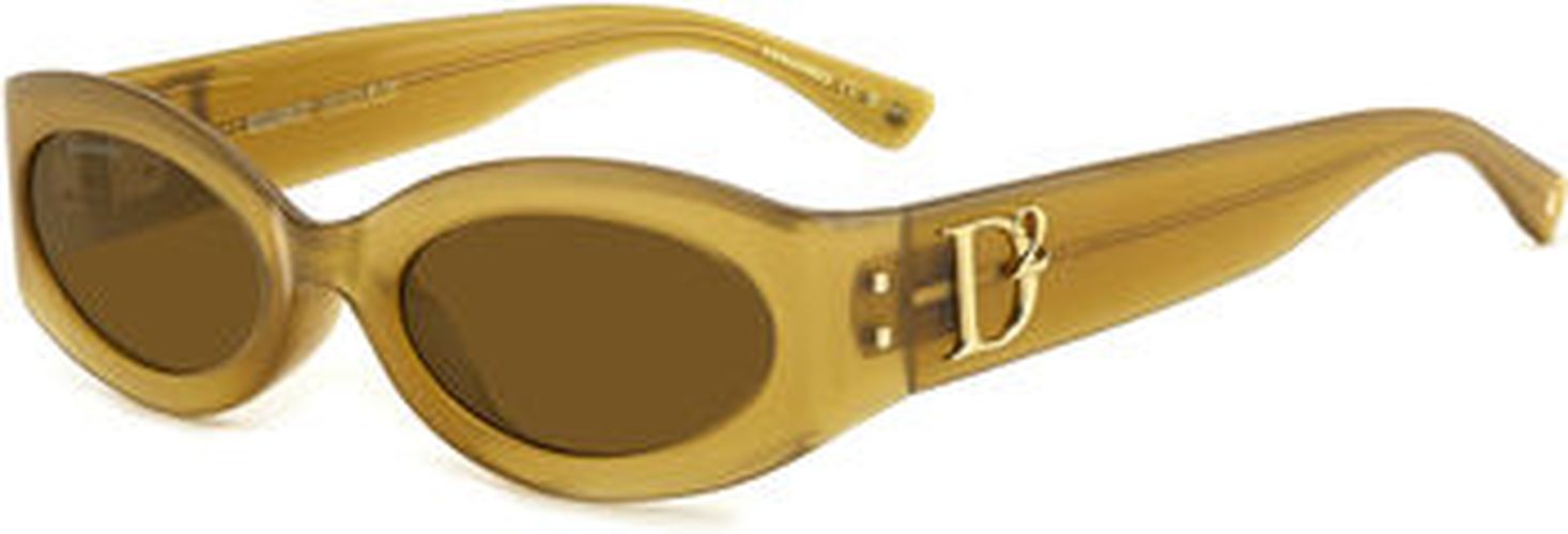 Lunettes de soleil Dsquared D2 0150/G/S Lunettes de soleil, Ocre/Marron, 54 mm - Dsquared2 - Modalova