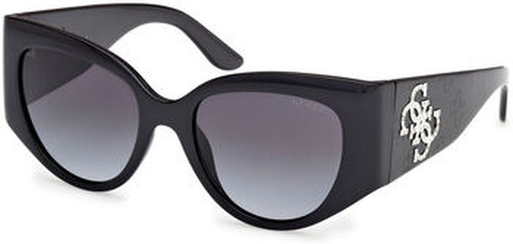 Lunettes de soleil GU00202 Lunettes de soleil, Noir/Fumée, 54 mm Noir - Guess - Modalova