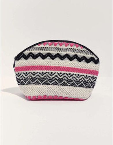 Trousse Grande pochette coton zippée DAISY Rose - LA FIANCEE DU MEKONG - Modalova
