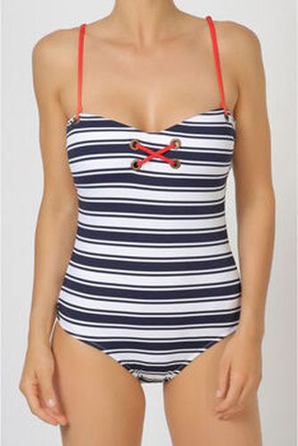 Maillots de bain Maillot 1 pièce Navy stripes Bleu - Admas - Modalova
