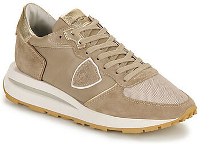 Baskets basses TROPEZ HAUTE LOW WOMAN Beige - Philippe Model - Modalova