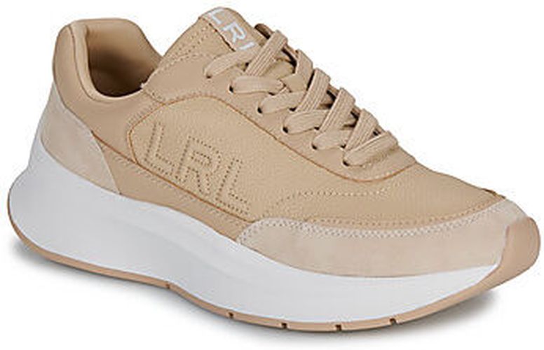 Baskets basses FRANKY Beige - Lauren Ralph Lauren - Modalova