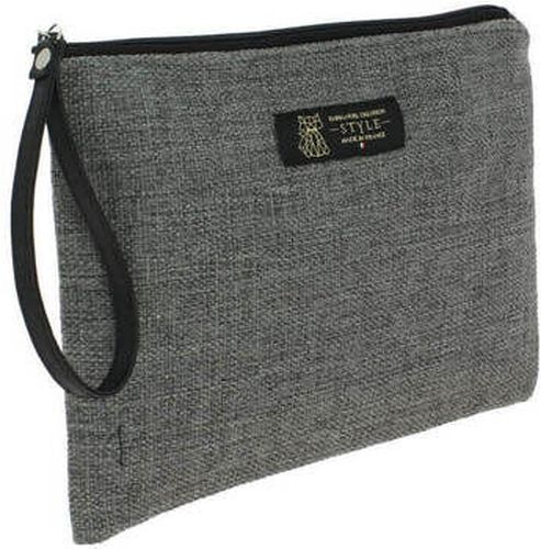 Trousse de toilette GLOBE TROTTEUR Gris - Emmanuel Création - Modalova