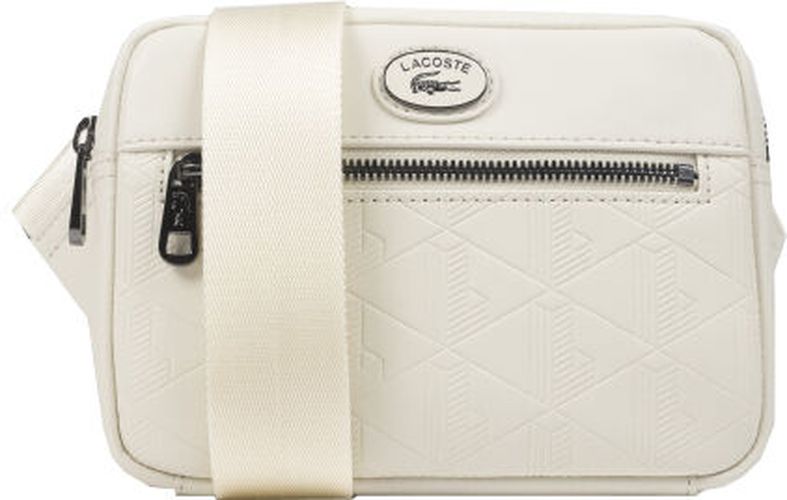 Sac reporter Nomogramme Blanc - Lacoste - Modalova