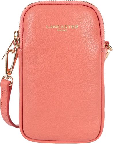 Pochette téléphone en cuir Dune Rose Blush - Lancaster - Modalova