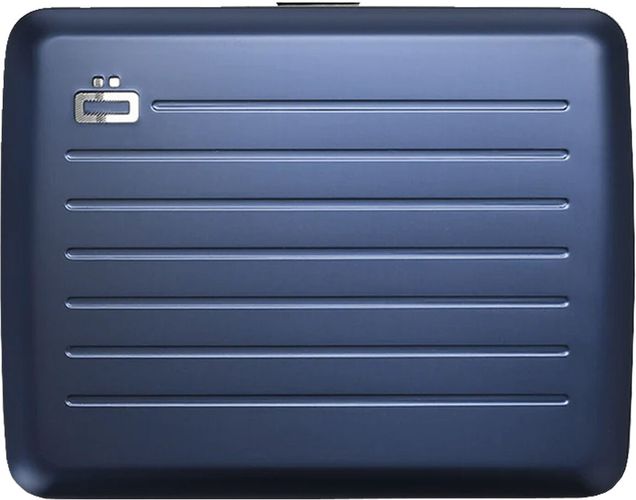 Porte cartes en aluminium V2 Large Ögon Bleu - OGON - Modalova