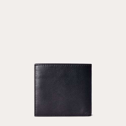 Portefeuille en cuir chagrin - Polo Ralph Lauren - Modalova