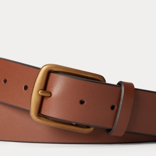 Ceinture à poney distinctif en cuir - Polo Ralph Lauren - Modalova