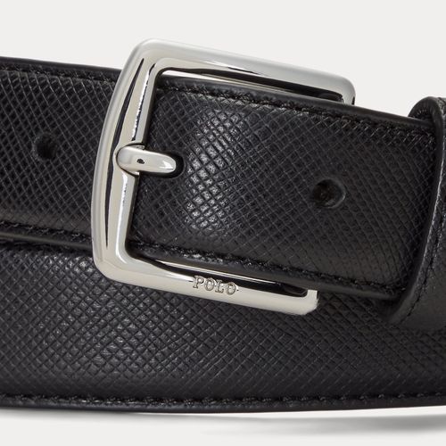 Ceinture en cuir Saffiano - Polo Ralph Lauren - Modalova
