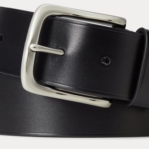 Ceinture en cuir pleine fleur - Polo Ralph Lauren - Modalova