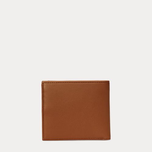 Portefeuille en cuir lisse - Polo Ralph Lauren - Modalova