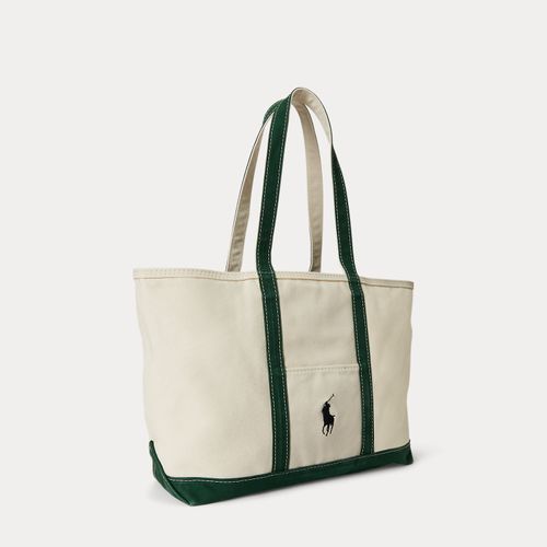 Cabas en toile Big Pony - Polo Ralph Lauren - Modalova
