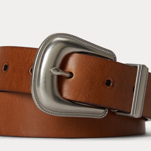Ceinture western en cuir - Polo Ralph Lauren - Modalova