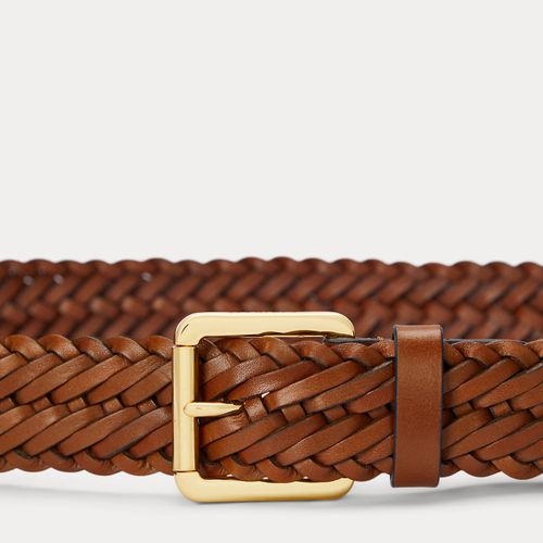 Ceinture en vachette tressée - Lauren - Modalova