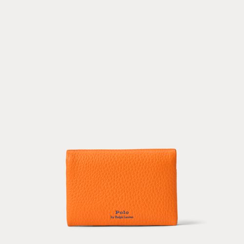 Porte-cartes Polo Play pression en cuir - Polo Ralph Lauren - Modalova