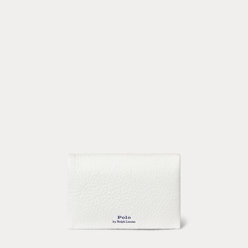 Porte-cartes Polo Play pression en cuir - Polo Ralph Lauren - Modalova