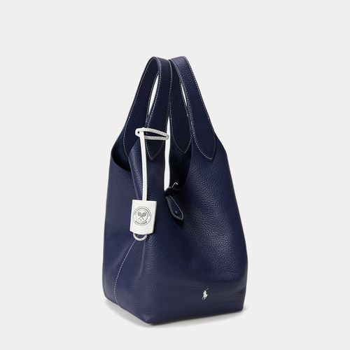Cabas Polo Play en cuir grainé - Polo Ralph Lauren - Modalova